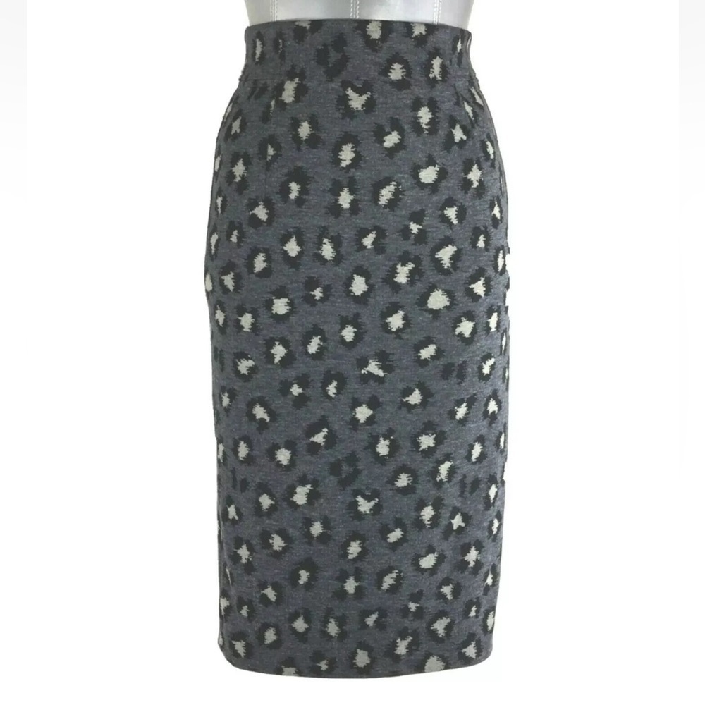LOFT Leopard Print Pencil Skirt NWT